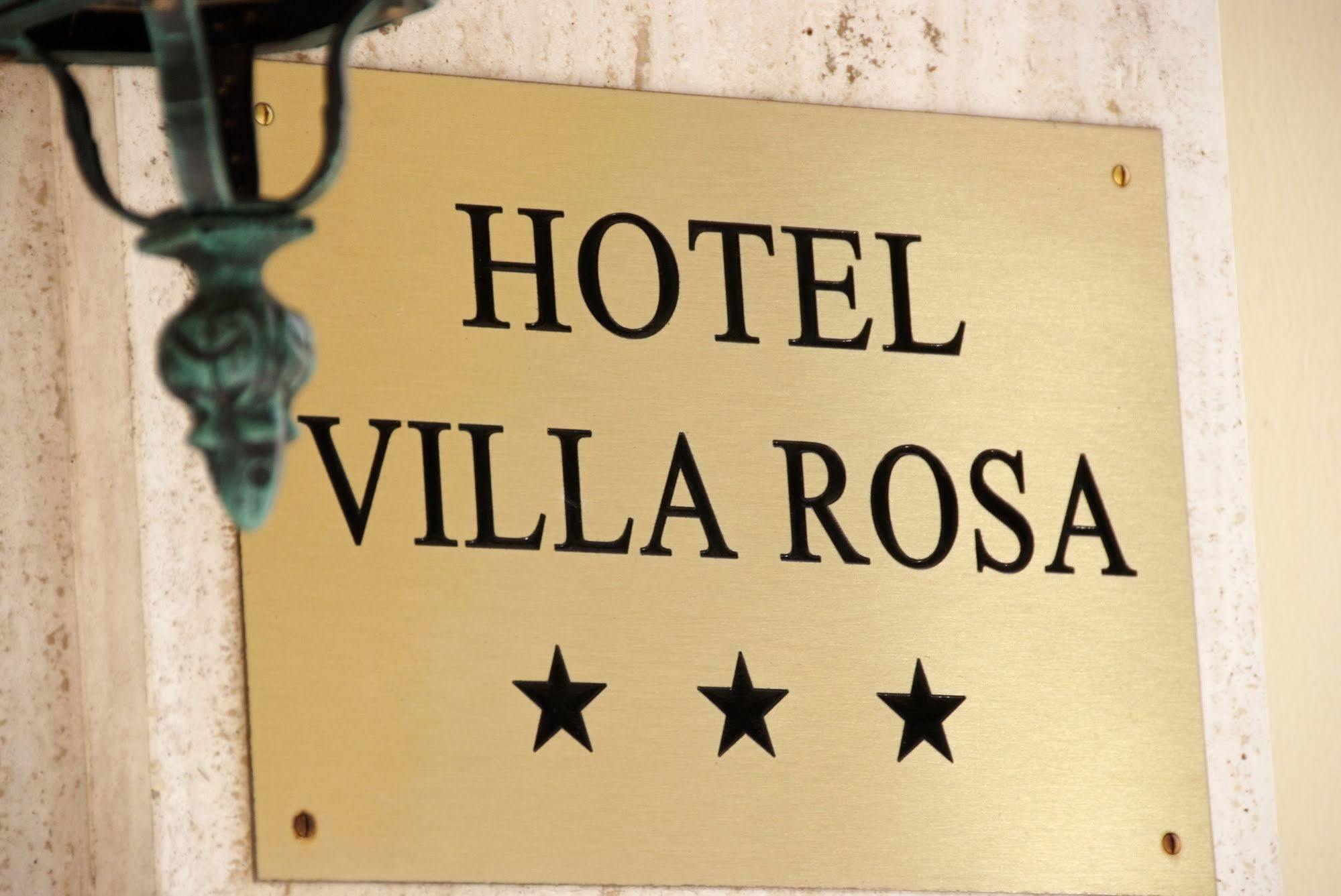 Hotel Villa Rosa Рим Экстерьер фото